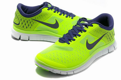 Nike Free Run 4.0 Mens Fluorescence Green Outlet Online